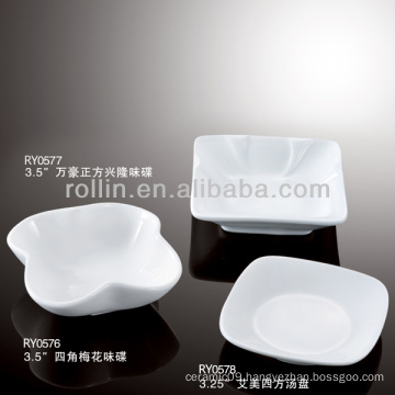 healthy durable white porcelain oven safe condiment dish